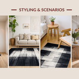 Abstract Monochrome Artistry(Black)