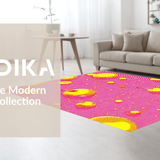 Playful Abstract Cherry Blossom Motif(Pink)