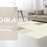 Minimalist Beige Chenille Style(Beige)