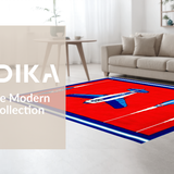 Chic Geometric Propeller Arrangement(Red)