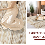 Luxe Chunky Woven Aesthetic(Beige)
