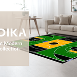Contemporary Courtline Visual Appeal(Black)