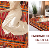 Vibrant Aztec Tribal Aesthetic(Red)