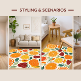 Charming Fruit Themed Accent(Orange)