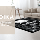 Punk Inspired Artistic Motif(Black)