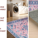 Contemporary Blue Tones Design(Pink)