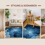 Charming Whimsical Cosmic Design(Blue)