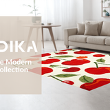 Delightful Plush Abstract(Red)