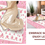 Elegant Pink Abstract Whirl(Pink)