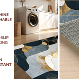 Minimalist Symmetrical Gold and Gray Design(Gray)