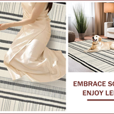 Sophisticated Striped Monochrome Aesthetic(Beige)