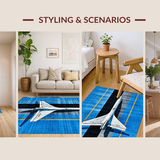 Lively Aviation Adventure Imagery(Blue)