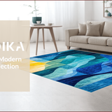 Vibrant Abstract Color Fusion(Blue)