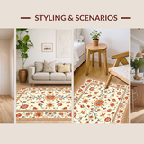 Lively Warm Toned Petal Display(Beige)