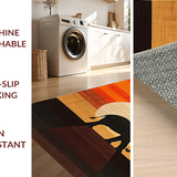 Minimalist Abstract Fauna Illustration(Orange)