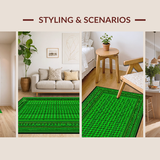 Modern Subdued Tiled(Green)