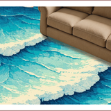 Coastal Blue Ocean Wave(Blue)