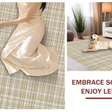 Chic Minimalist High Pile Design(Beige)