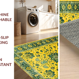 Chic Vintage Symmetrical Design(Yellow)