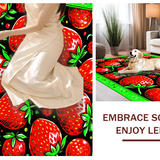 Delightful Strawberry Patterned Décor(Red)