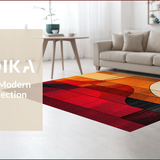 Abstract Geometric(Red)