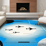 Sophisticated Aeronautical Style Elements(Blue)