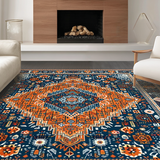 Striking Contemporary Symmetrical Theme(Blue)