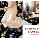 Floral Insect Dining Room Under Table(Green)