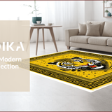 Tibetan Tiger Print Yellow Black(Blue)
