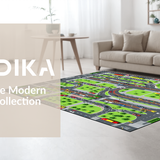 Modern Grey Townscape Play(Green)
