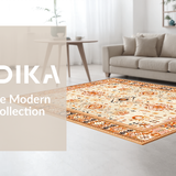 Artful Vintage Medallion Design(Beige)