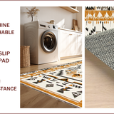 Creamy Rustic Abstract Motif(Beige)