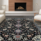 Dynamic Vintage Inspired Floral Scheme(Black)