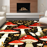 Charming Rustic Floral Elements(Red)