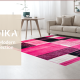 Eclectic Bold Leopard Motif(Pink)