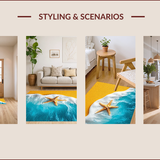 Marine Blue Entryway(Yellow)