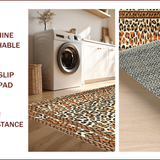 Vivid Contemporary Wild Motif(Brown)