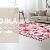 Modern Vibrant Floral Flourish(Pink)