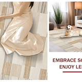 Artful Rustic Ogee Shape Design(Beige)