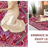 Whimsical Colorful Ogee Layout(Red)