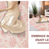 Chic Dusty Rose Minimalist Texture(Pink)