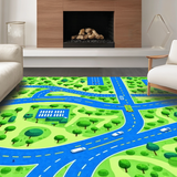 Brightly Illustrated Route Exploration(Green)