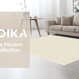 Chic Textured Contemporary Design(Beige)