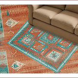 Vibrant Tribal Distressed Composition(Orange)