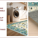 Chic Modern Cream Tiled Design(White)
