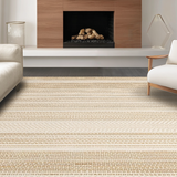 Elegant Tiled Jute Design(Beige)