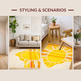Charming Abstract Sunray Aesthetic(Yellow)