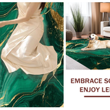 Luxurious Deep Green Tiled Motif(Green)