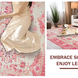 Artful Abstract Tiled Design(Pink)