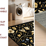 Rustic Floral Charm with Contrast(Gold)
